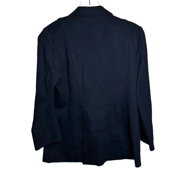 CAbi #5150 Grand Slam Nautical Navy Blue Blazer Jacket womens size 6 - Picture 4 of 9
